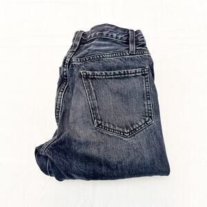 Frame Le Jane Inkwell LJMCRA726 Crop Gray Wash Denim Jeans Size 24